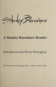 Tapa de A Stanley Burnshaw reader