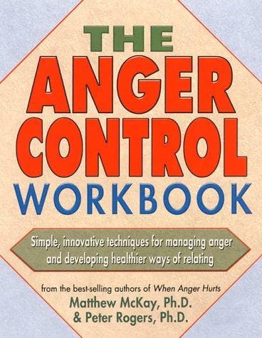 Tapa de The anger control workbook