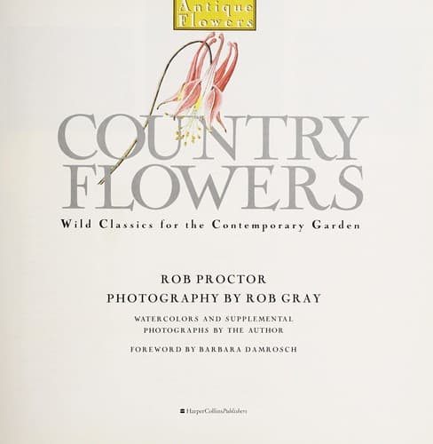 Tapa de Country Flowers