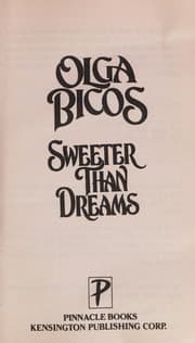 Tapa de Sweeter than dreams