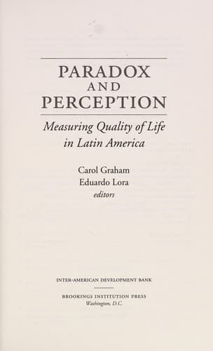 Tapa de Paradox and perception