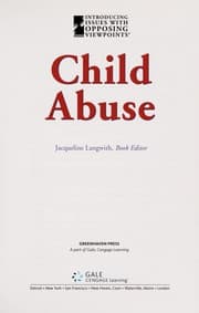 Tapa de Child abuse