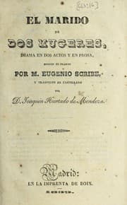 Tapa de El marido de dos mugeres