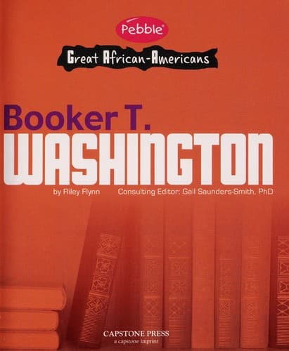 Tapa de Booker T. Washington