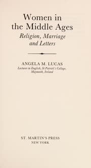 Tapa de Women in the Middle Ages