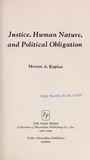 Tapa de Justice, human nature, and political obligation
