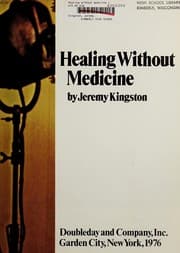 Tapa de Healing without medicine