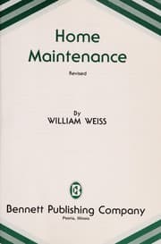 Tapa de Home maintenance