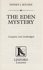Tapa de The Eden mystery