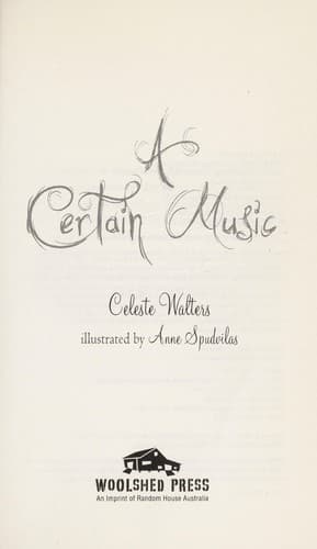 Tapa de A certain music