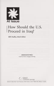 Tapa de How should the U.S. proceed in Iraq?
