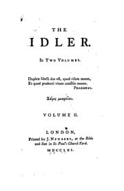 Tapa de The idler