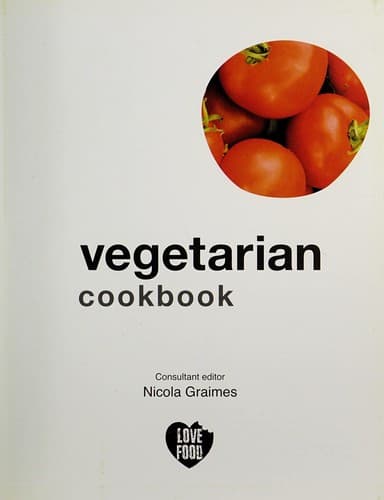 Tapa de Vegetarian cookbook