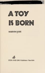 Tapa de A toy is born