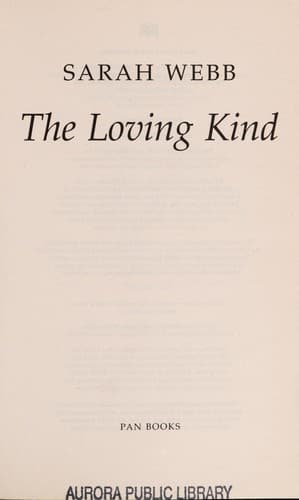 Tapa de The loving kind