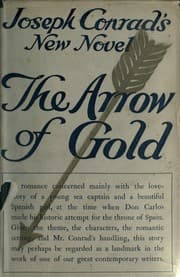 Tapa de The arrow of gold