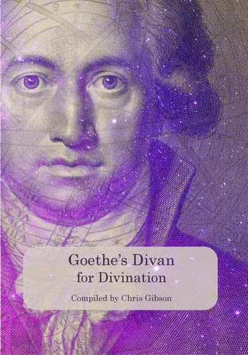 Tapa de Goethe's Divan for Divination