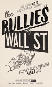 Tapa de The Bullies of Wall St