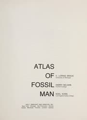 Tapa de Atlas of fossil man