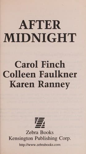 Tapa de After midnight