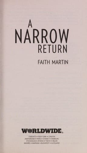 Tapa de A narrow return