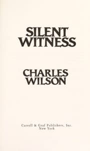 Tapa de Silent Witness