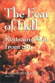 Tapa de The Fear of Hell Restrains Men from Sin (Puritan Writings)