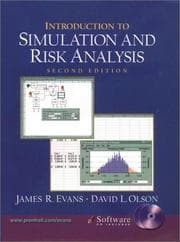 Tapa de Introduction to Simulation and Risk Analysis