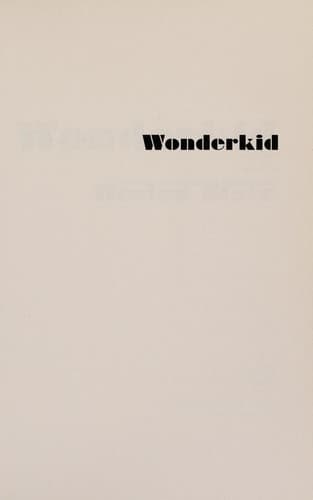 Tapa de Wonderkid
