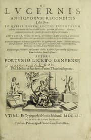 Tapa de De lucernis antiquorum reconditis libb. sex