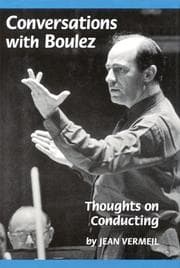 Tapa de Conversations with Boulez