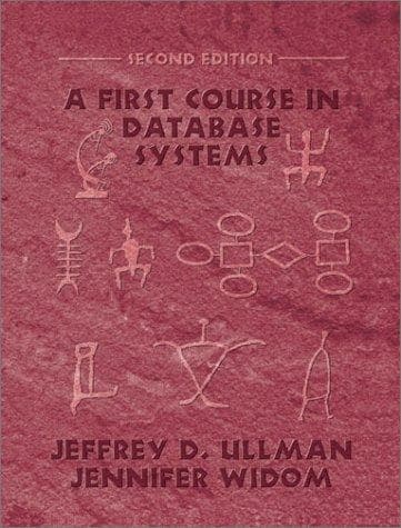 Tapa de A First Course in Database Systems (2nd Edition)