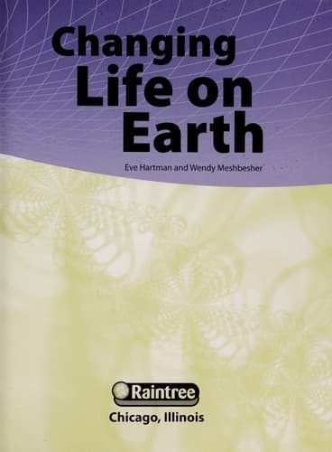 Tapa de Changing life on Earth