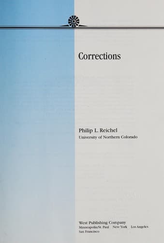 Tapa de Corrections