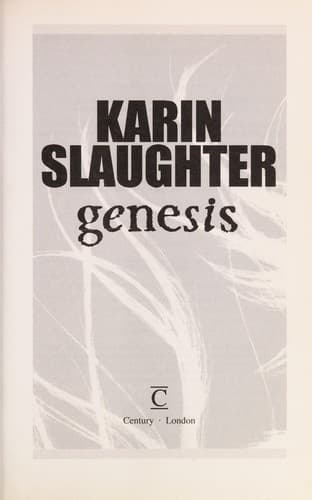Tapa de Genesis