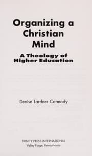 Tapa de Organizing a Christian mind