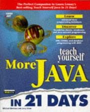 Tapa de Teach yourself more Java in 21 days