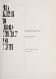 Tapa de From Jackson to Lincoln