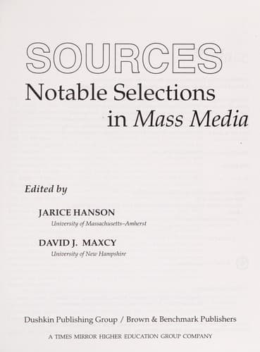 Tapa de Sources