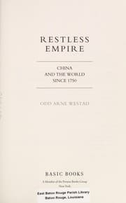 Tapa de Restless empire