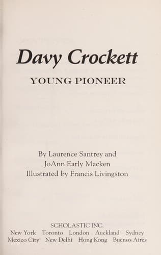 Tapa de Davy Crockett