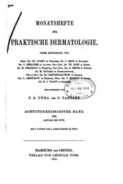 Tapa de Monatshefte für praktische Dermatologie