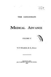 Tapa de The Medical Advance