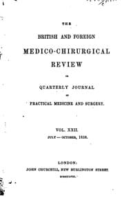 Tapa de British and Foreign Medico-chirurgical Review