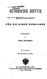 Tapa de Russische Revue