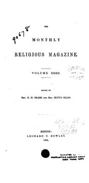 Tapa de The Monthly Religious Magazine