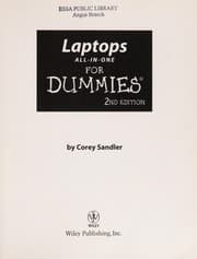 Tapa de Laptops all-in-one for dummies