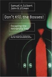 Tapa de Don't kill the bosses