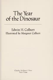 Tapa de The year of the dinosaur