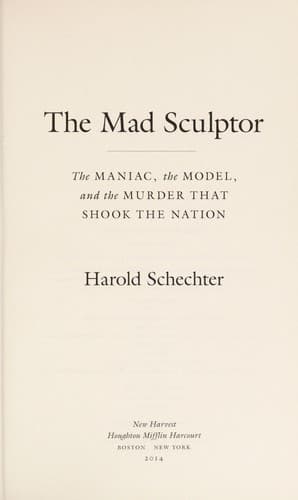 Tapa de The mad sculptor